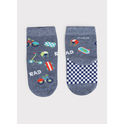Meia Soquete Bebê Menino Skate