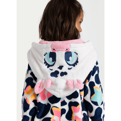 Macacão Manga Longa Soft Menina Vaca Moosic