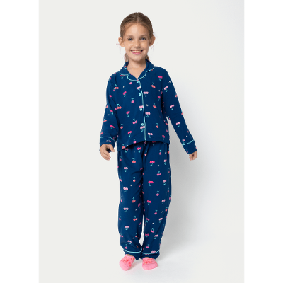 Pijama Manga Longa Viscose Menina Cereja