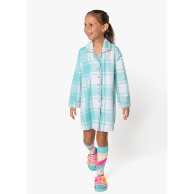 Camisola Manga Longa Flanela Menina