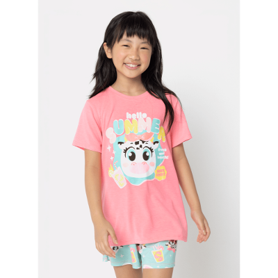 Pijama Manga Curta Viscolycra Menina Teen Vaca Summer