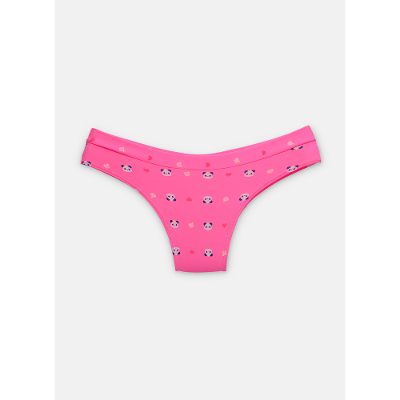 Calcinha Microfibra Feminina Panda Romântico