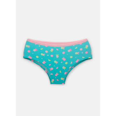 Calcinha Caleçon Microfibra Menina Teen Frutas