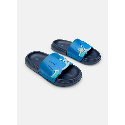 Chinelo Slide Menino Tubarão