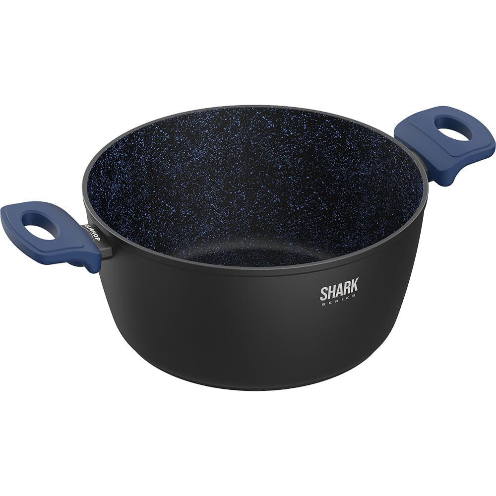 Panelas Ichef Home Sauté Grand e Family Size com Tampa de Vidro 24Cm Azul - 2