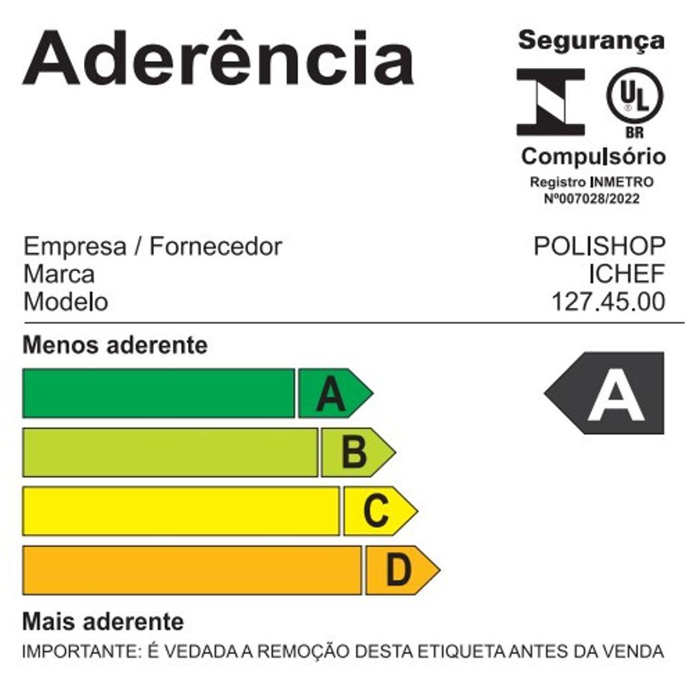 Panela Polishop Ichef Ultra Day By Day Shark Series Azul 28cm - 5