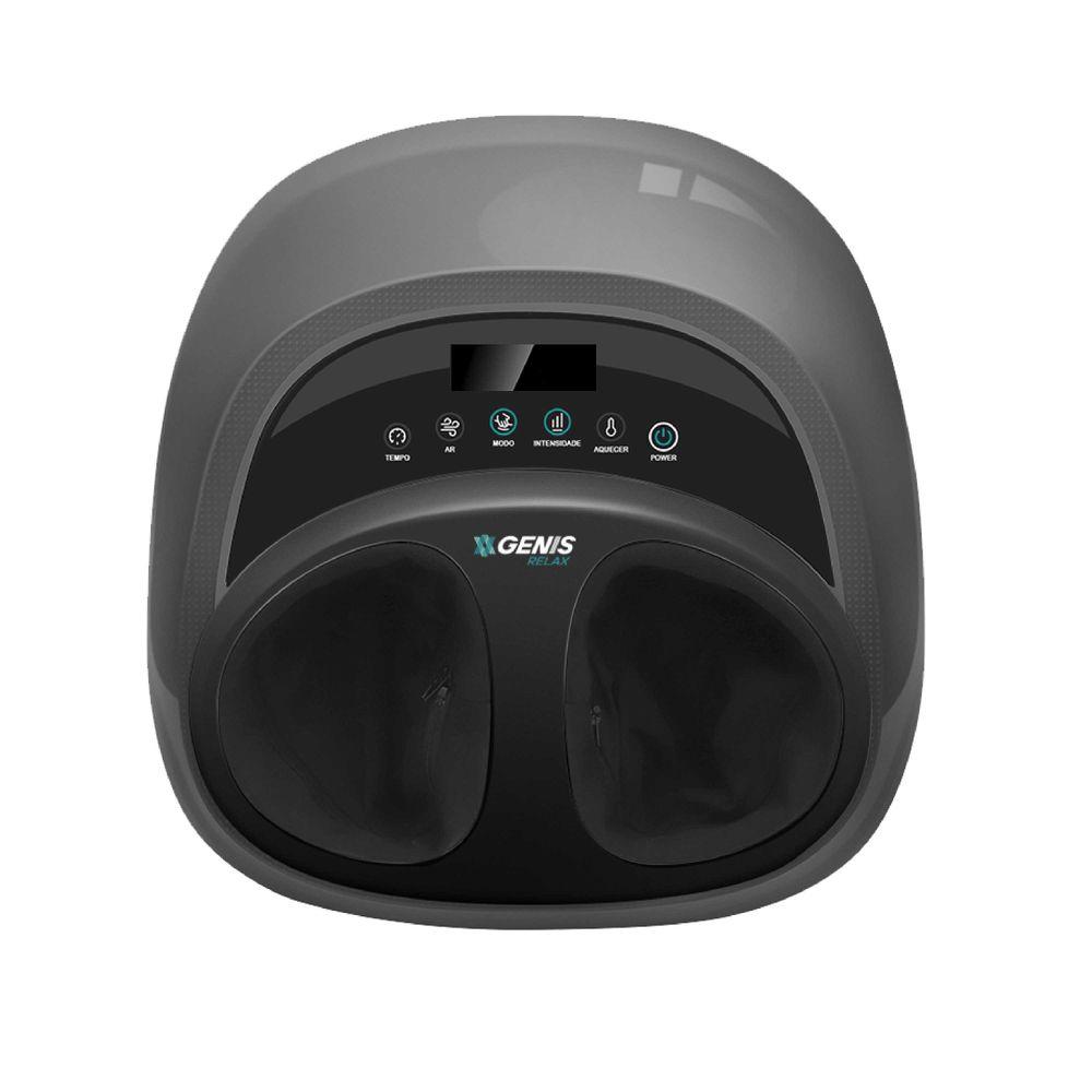 Assento Massageador Shiatsu Comfort e Massageador para pés com aquecimento Genis Relax - 8