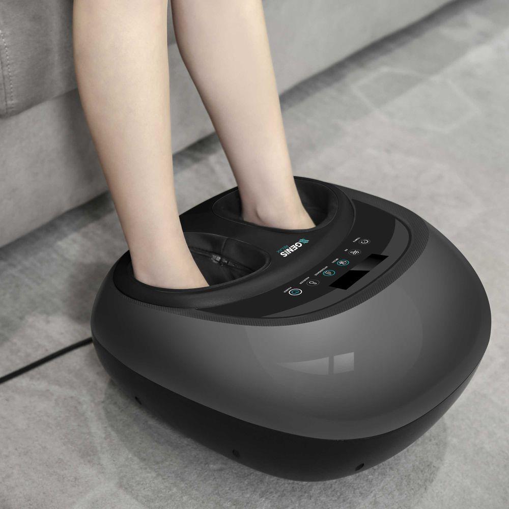 Assento Massageador Shiatsu Comfort e Massageador para pés com aquecimento Genis Relax - 10