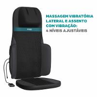 Assento Massageador Shiatsu Comfort e Massageador para pés com aquecimento Genis Relax - 6