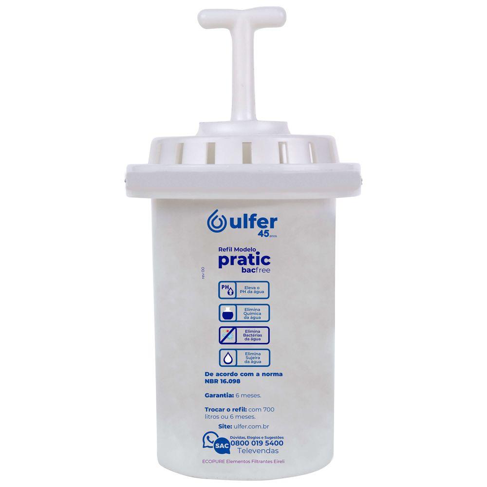 Refil Purificador de água Pratic Bac Free - 1