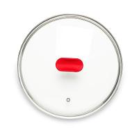 Tampa de Vidro Ichef Polishop - Shark Series - 20Cm - Vermelha - 1