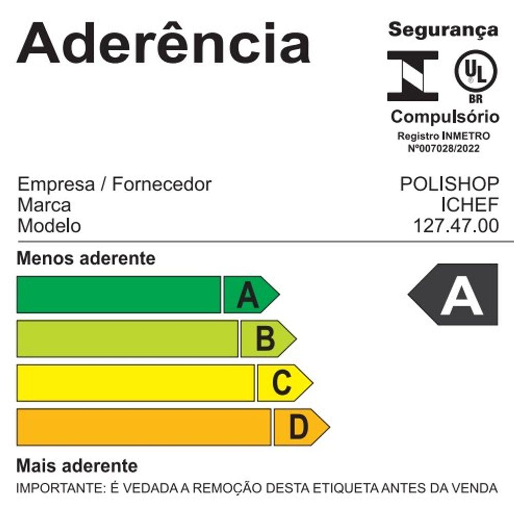 Panela Polishop Ichef Ultra Family Size Shark Series Azul 28cm - 3