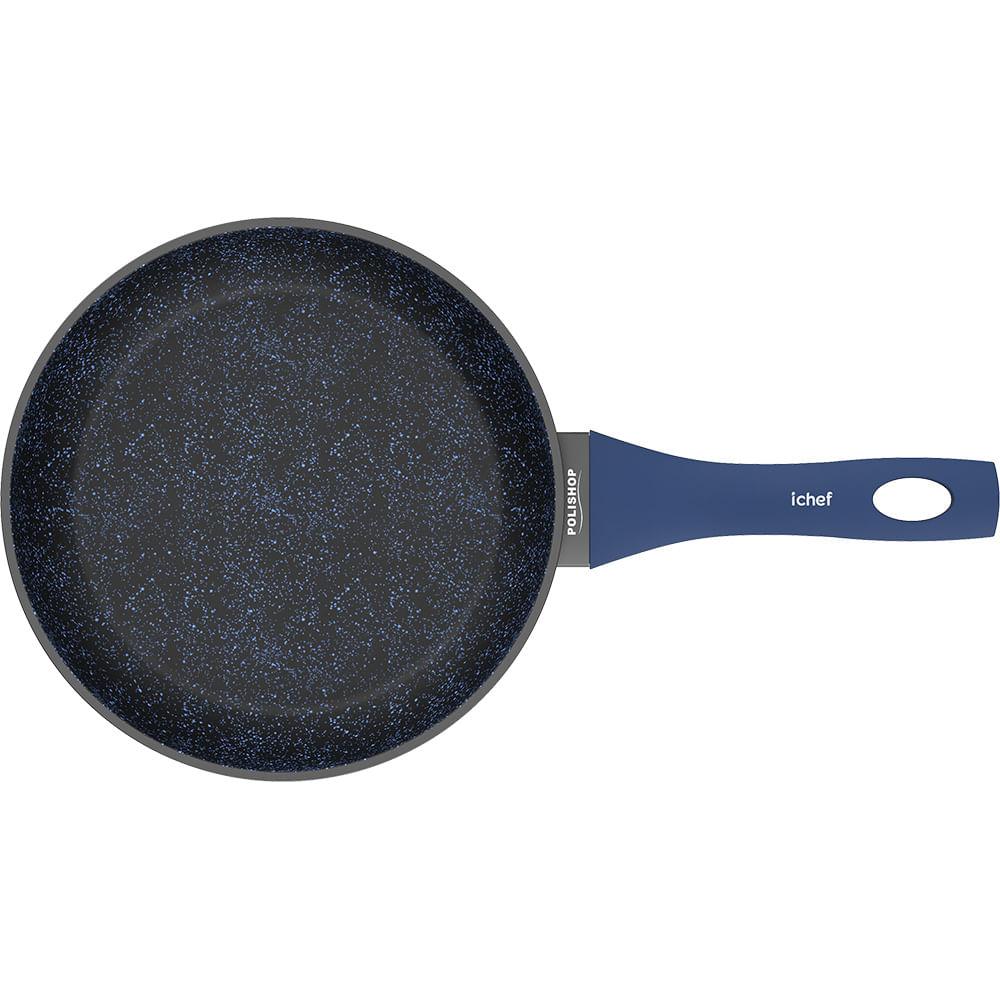 Panela Polishop Ichef Home Sauté Petit Shark Series Azul 20cm - 3