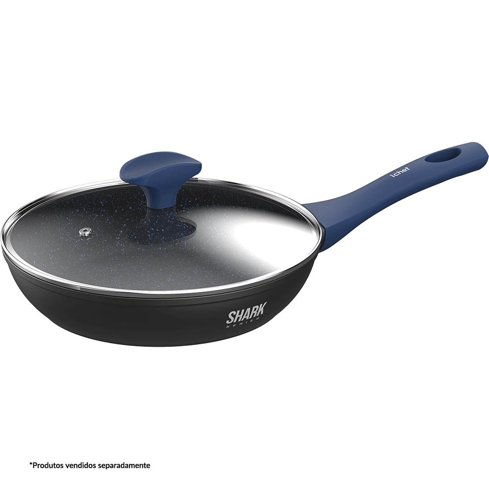 Panela Polishop Ichef Home Sauté Petit Shark Series Azul 20cm - 6