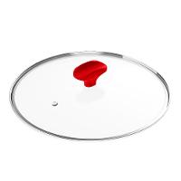 Tampa de Vidro Ichef Polishop - Shark Series - 28Cm - Vermelha - 3