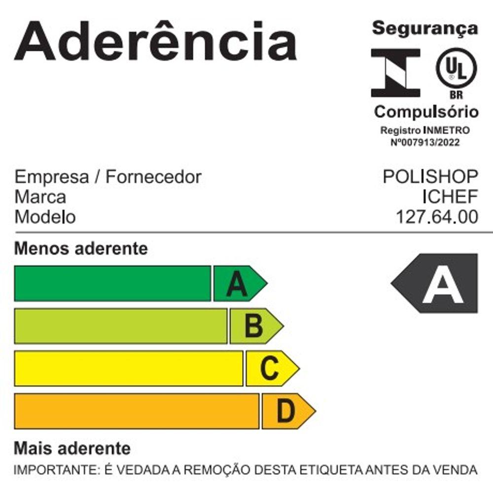 Panela Polishop Ichef Home Family Size Shark Series Vermelha 28cm - 4