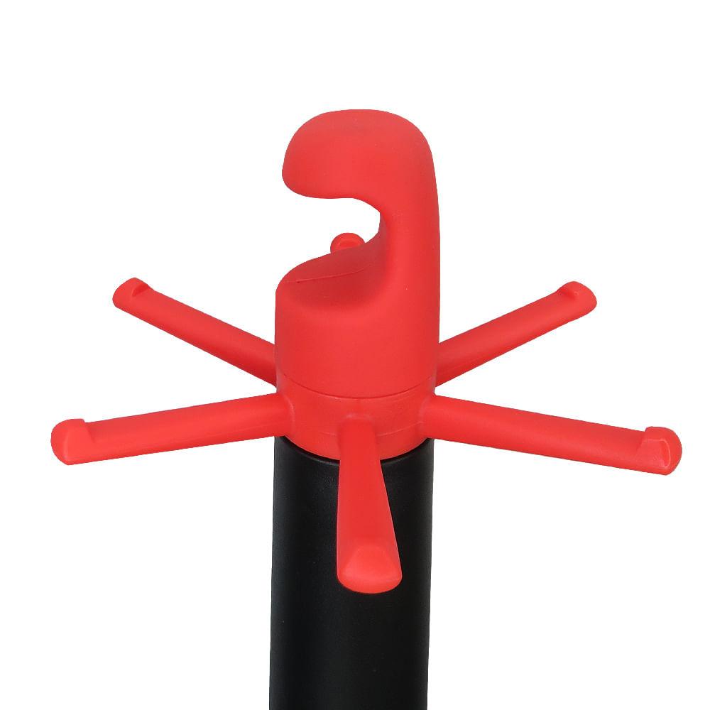 Suporte para Utensílios de Silicone Ichef Polishop - Red - 2