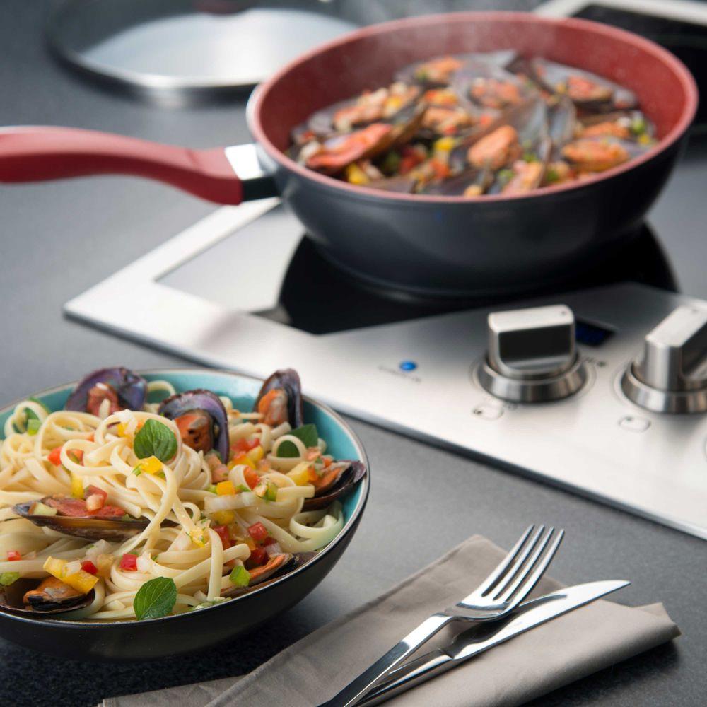 Panela Polishop Day By Day Vermelha 28cm - 4