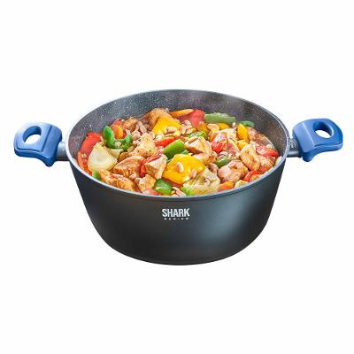 Panela Polishop Ichef Home Family Size Shark Series Azul 28cm