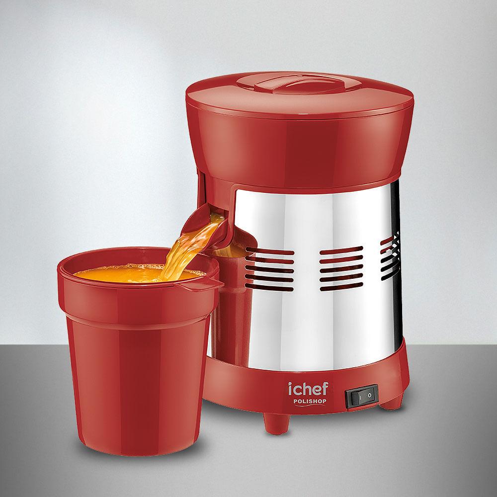 Extrator de Sucos Ichef Polishop - Turbo Premium - Inox Red - 4