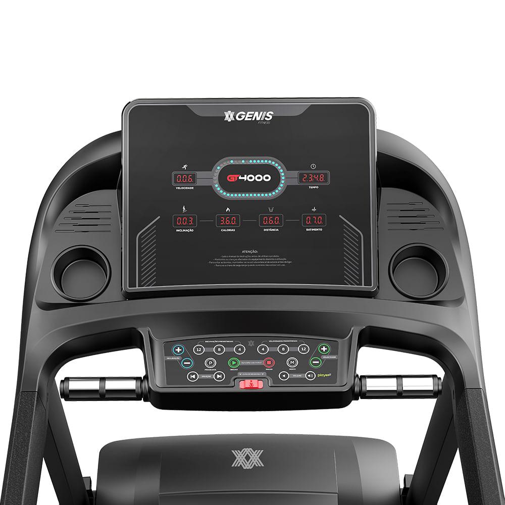 Esteira Ergométrica Conectada GT 4000 Genis Polishop - 7