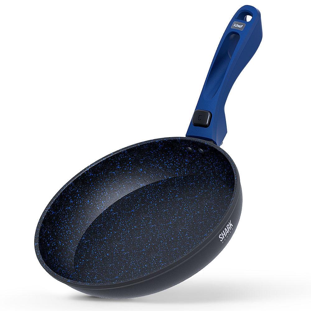 Panelas Polishop Ichef Ultra com Tampa - Sauté - Day By Day 24Cm - Azul - 5