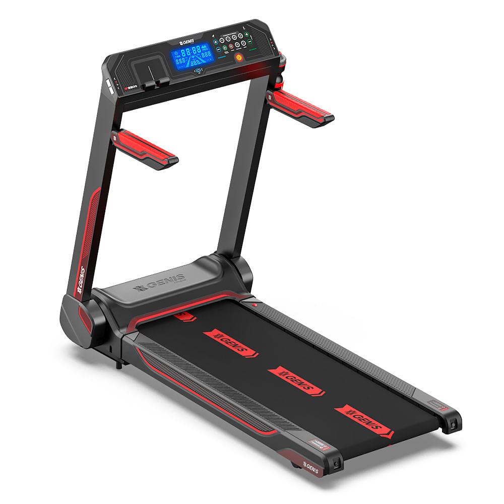 Esteira Ergométrica Dobrável GT 2500 Genis Polishop - 1