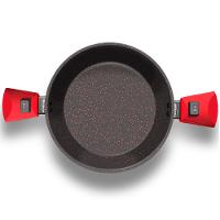 Panela Polishop Ichef Ultra Family Size Shark Series Vermelha 28cm - 3