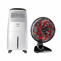 Wap Climatizador de Ar Air Protect e Polishop Ventilador de Mesa e Parede 8 Pas - 1