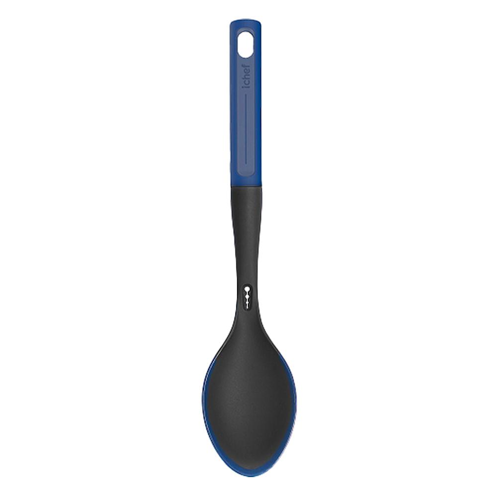 Colher de Silicone Ichef Polishop - Blue - 1