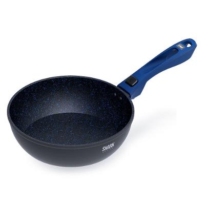 Panelas Ichef Ultra Sauté Grand, Day by Day, Family Size 24cm, com Tampa de Vidro Azul