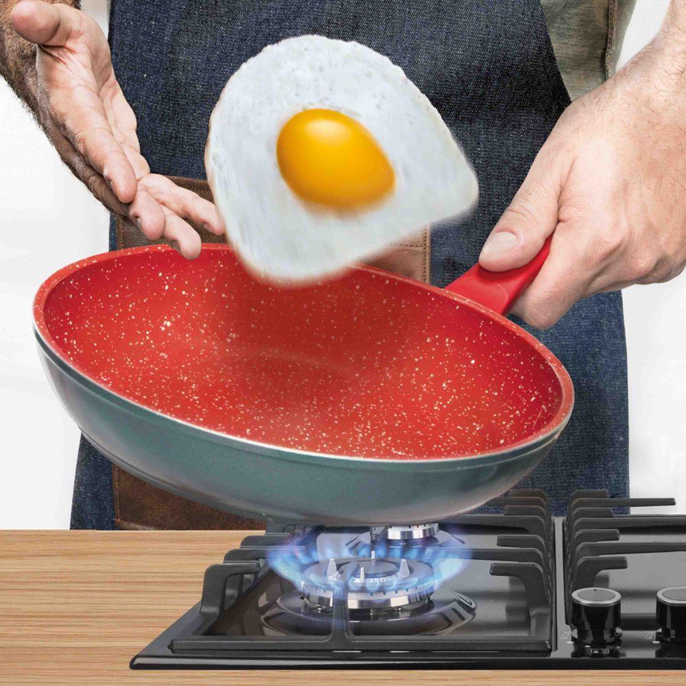 Panela Polishop Sauté Grand Vermelha 24cm - 6