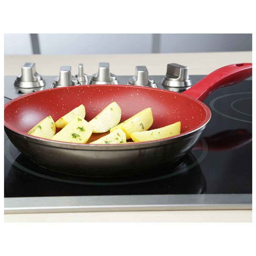 Panelas Sauce e Sauté Petit com Tampa de Vidro Ichef Vermelha 20cm - 6
