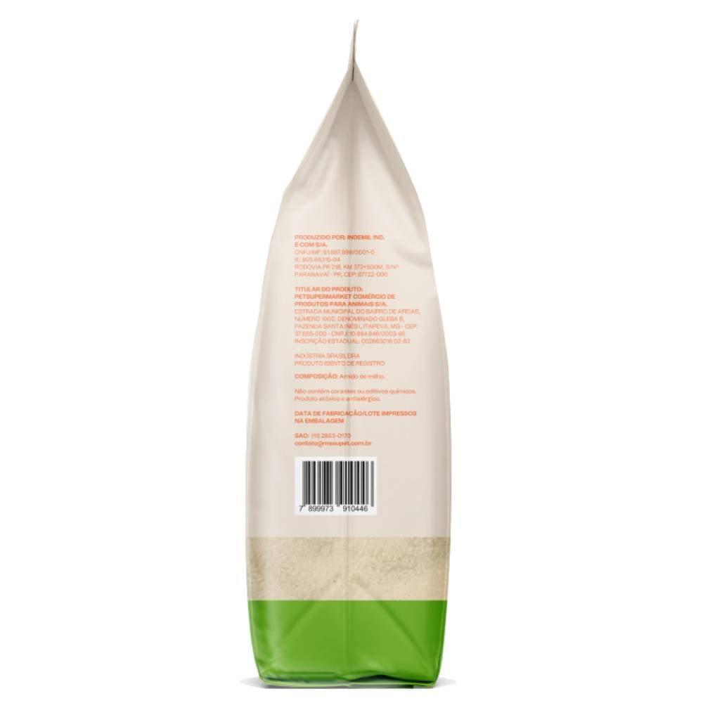 Areia Higiênica Meau Biodegradável Grãos Finos para Gatos - 8 Kg (2 unidades de 4kg) - 10