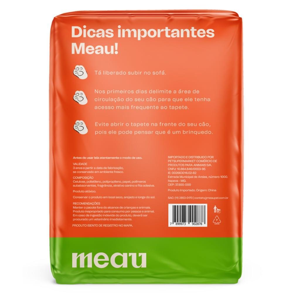 Tapete Higiênico Meau Cheirinho Cítrico Slim para Cães - 90 Unidade (3 Pacotes) - 3