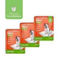 Tapete Higiênico Meau Cheirinho Cítrico Slim para Cães - 90 Unidade (3 Pacotes) - 1