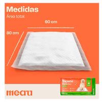 Tapete Higiênico Meau Cheirinho Cítrico para Cães - 120 Unidades (4 Pacotes) - 6