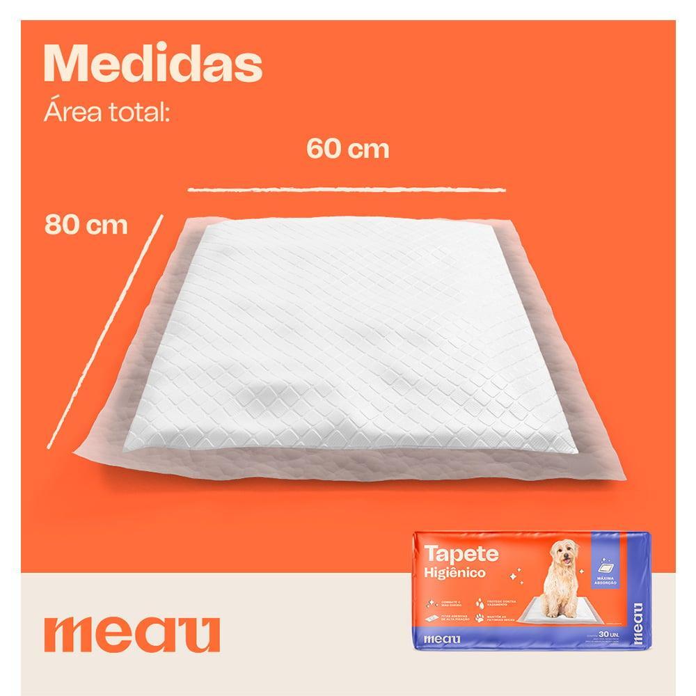 Tapete Higiênico Meau para Cães - 90 Unidades (3 Pacotes) - 6