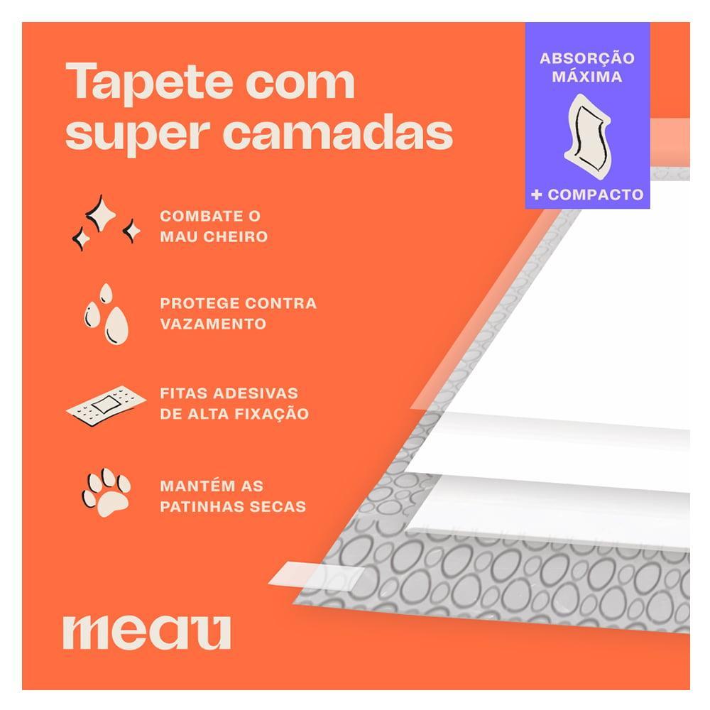 Tapete Higiênico Meau Slim para Cães - 90 Unidades (3 Pacotes) - 6