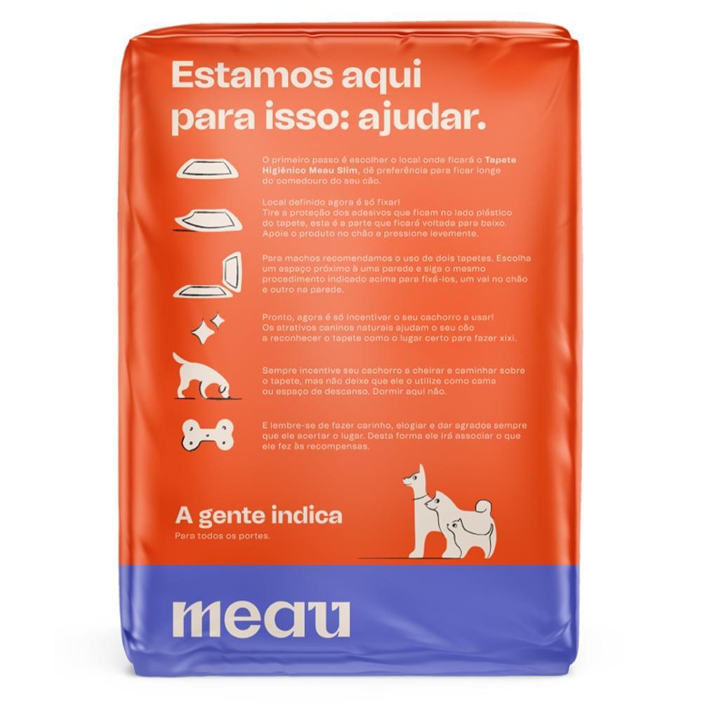 Tapete Higiênico Meau Slim para Cães - 120 Unidades (4 Pacotes) - 2
