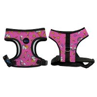 Peitoral Mesh Unicórnio Rosa para Cães - Tam. P - 3