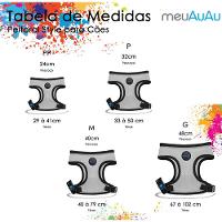 Peitoral Mesh Unicórnio Rosa para Cães - Tam. P