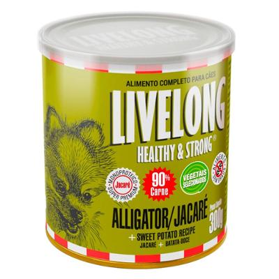 Alimento Natural Livelong Jacaré para Cães - 300 g