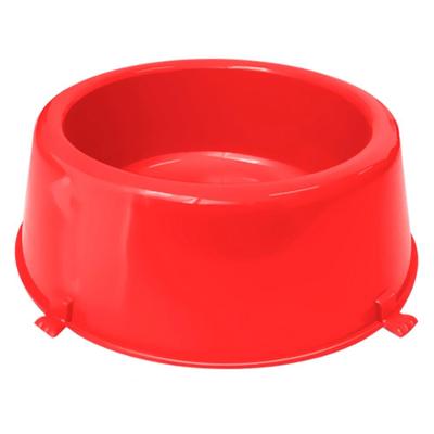 Comedouro Furacão Pet Classic Plástico Vermelho - 370 mL