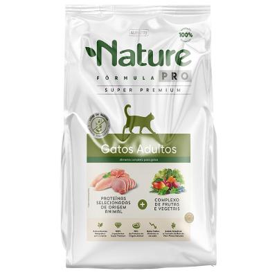 Ração Seca Alinutri Nature Fórmula Pro para Gatos Adultos - 1 Kg