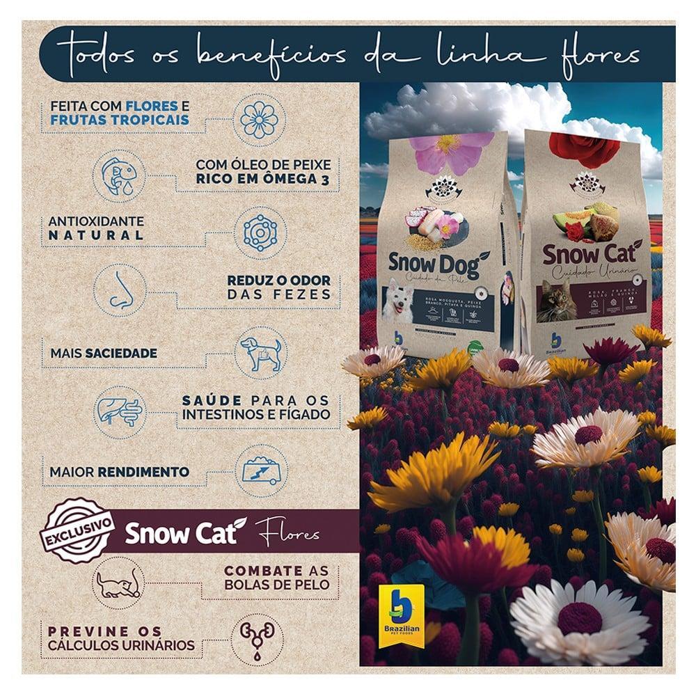 Ração Seca Snow Dog Flores Calmante para Cães Adultos Porte Pequeno - 10,1 Kg - 2