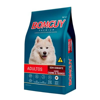Ração Seca Bomguy Carne e Frango para Cães Adultos - 2 Kg