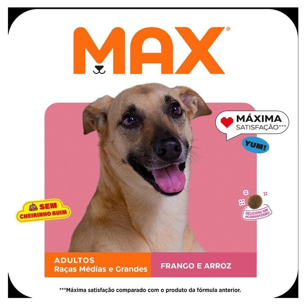 Ração Seca Max Frango e Arroz para Cães de Porte Médio e Grande - 3 Kg - 7