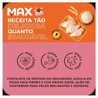 Ração Seca Max Frango e Arroz para Cães de Porte Médio e Grande - 3 Kg
