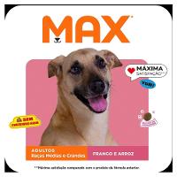 Ração Seca Max Frango e Arroz para Cães de Porte Médio e Grande - 3 Kg - 7